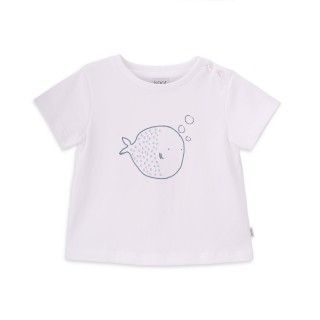 Tobias Fish t-shirt for boy in cotton 5609232785645