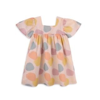 Hallie dress for girl in cotton 5609232766026