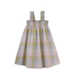 Arabella dress for girl in cotton 5609232766590