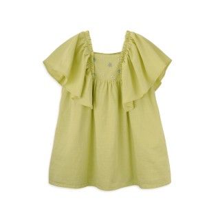 Camila dress for girl in cotton 5609232766682