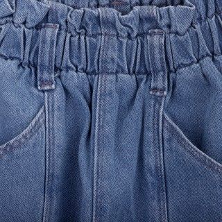 Olivia trousers for girl in denim 5609232762738