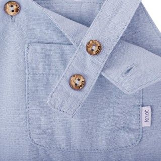 Scott short overalls for baby in cotton 5609232785324