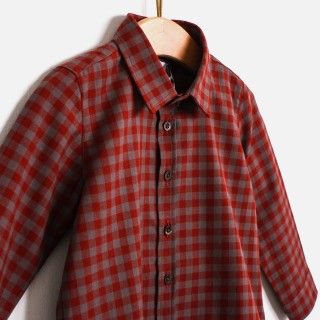 Baby shirt flannel Skylander Checks 5609232827277