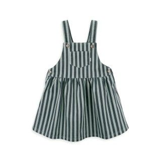 Evelyn pinafore for girls in cotton twill 5609232809310