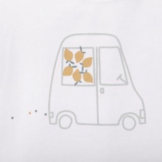 Lemon Van t-shirt for baby in organic cotton 5609232767993