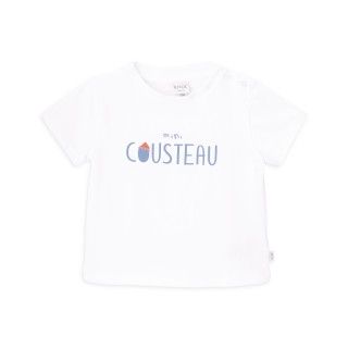 T-shirt Cousteau beb menino em algodo orgnico 5609232825976