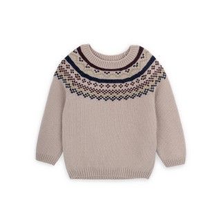 Clarice knitted sweater for girl 5609232792339