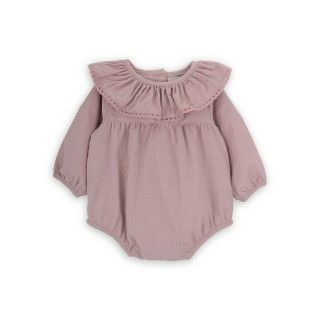 Carol romper for baby girl in corduroy 5609232797143