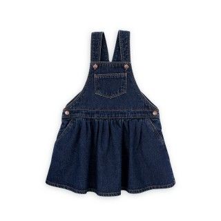 Leticia pinafore in denim 5609232798348