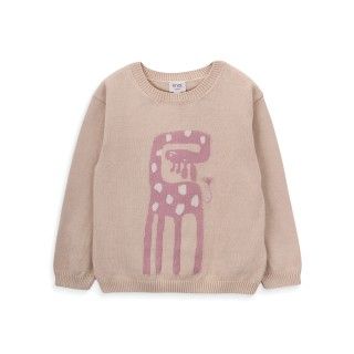 Giraffe Knitted Sweater for girls 5609232816486