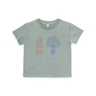 Big Mushroom T-shirt for boys in cotton 5609232823439