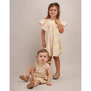 Lemon Big Dots Dress for girls with balls 5609232824993 Lemon Big Dots Dress for girls with balls 5609232824993