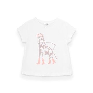 Giraffe, The Hero T-shirt for girls in cotton 5609232846612