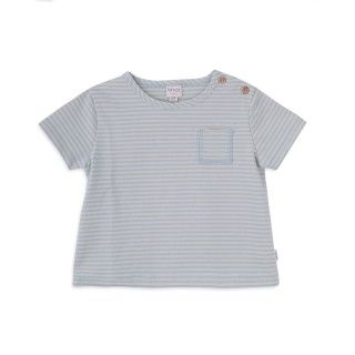 T-shirt Louie de menino em algodo 5609232854679