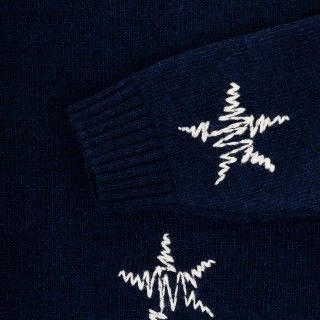 Camisola de malha Starry Night de menina 5609232836231