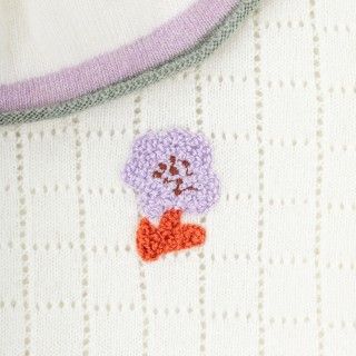 Snowie Moon knitted sweater for girl 5609232836637