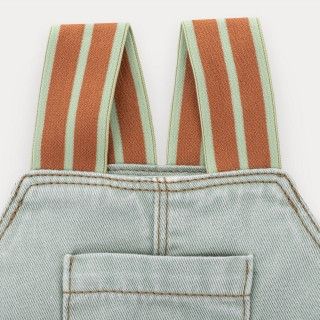 Casper overalls for baby in cotton twill 5609232844212