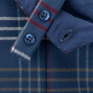 Mistletoe overalls for baby boy in checks 5609232844281