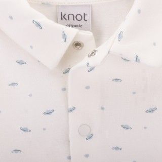Babygrow Moon Sparkle for baby boy in organic cotton 5609232851944