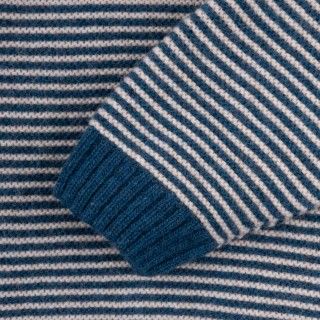 Camisola de malha Stripes Hood de menino 5609232851821 Camisola de malha Stripes Hood de menino 5609232851821