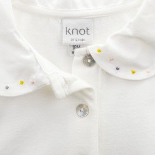 Babygrow Blue Space de beb menino em algodo 5609232838396