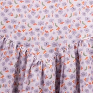 Suzie dress for girl in printed cotton 5609232841426