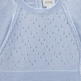 Eli knitted jumpsuit for newborn 5609232880098