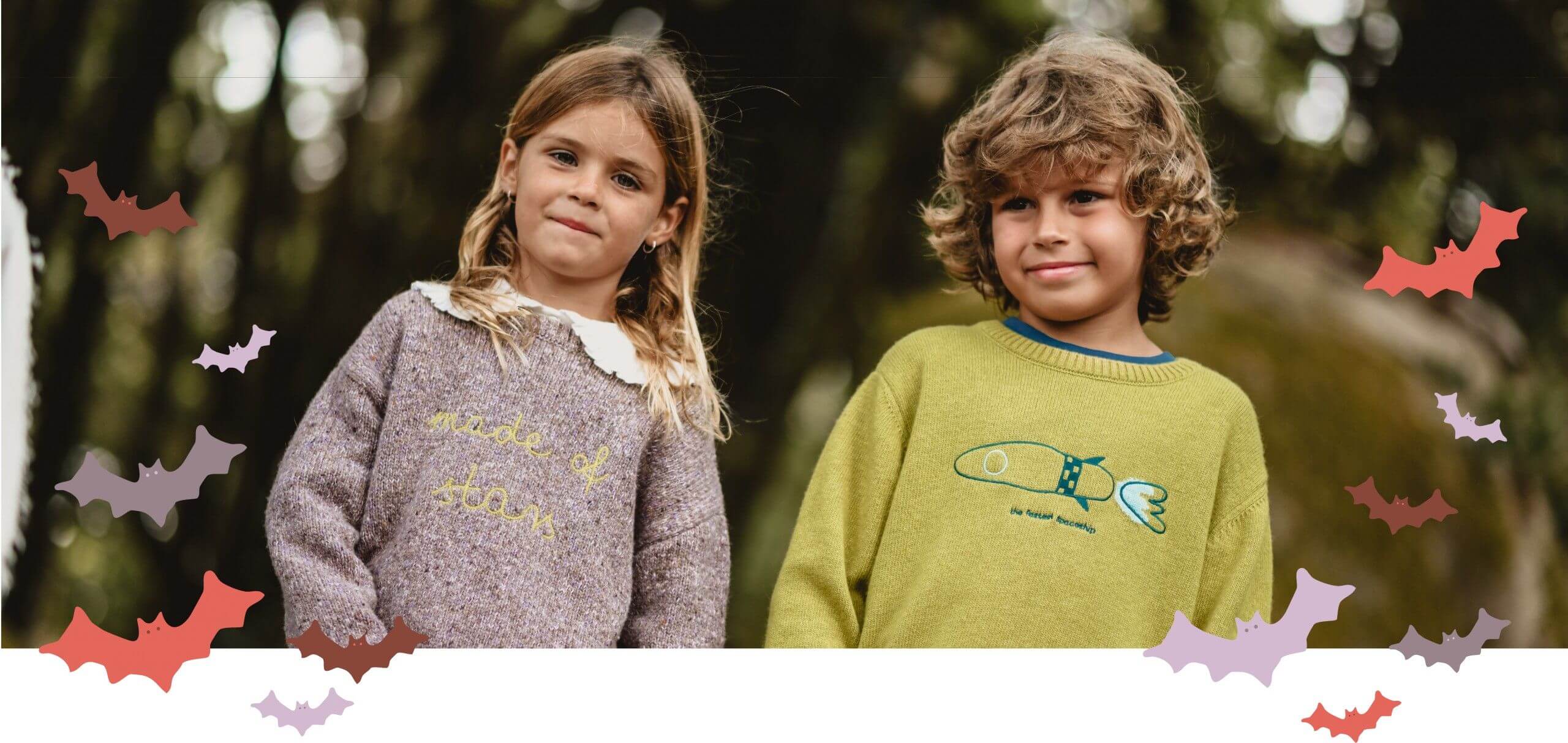 Explore the magic of Knot's new collection - Original patterns and comfortable styles for happy children.