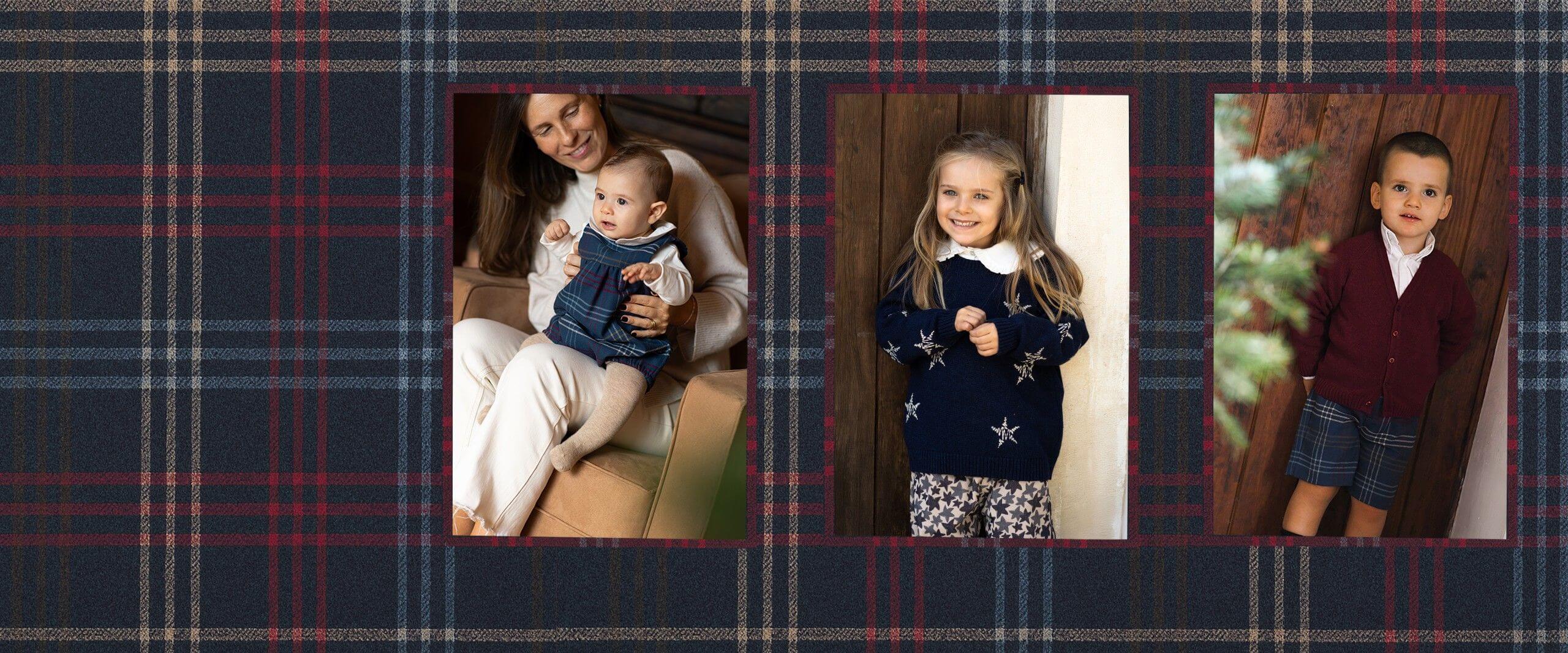 Descubra a magia do Natal da Knot. Padres originais e modelos confortveis para crianas felizes.