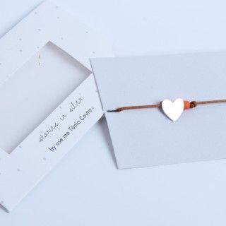 Stories in silver heart bracelet Stories in silver heart bracelet