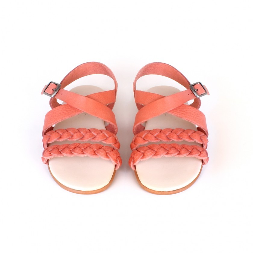 Braided sandals