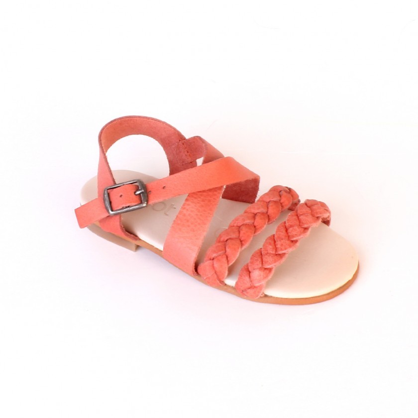 Braided sandals