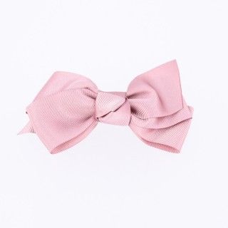 Hair clip with big ribbon bow