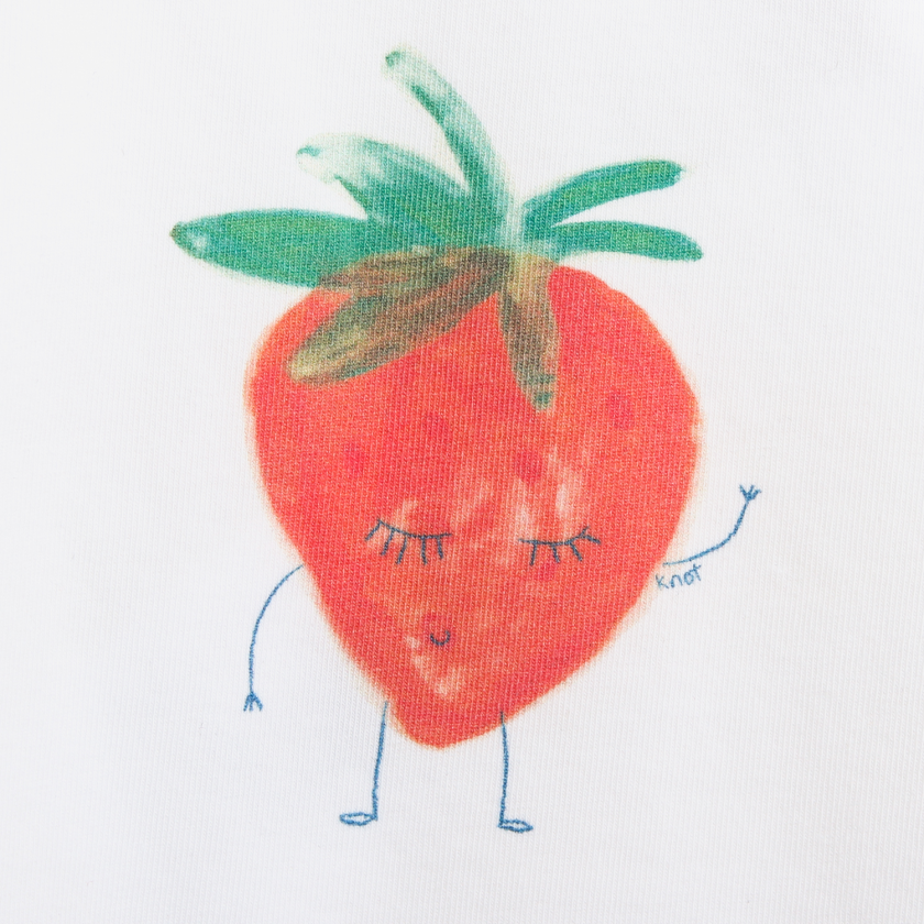 T-shirt short sleeve baby Strawberry