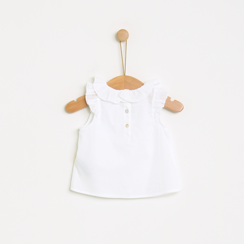 Blusa folhos