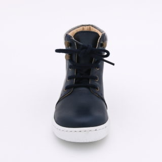 Botas desportivas em pele Botas desportivas em pele