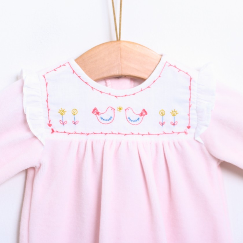 Pelele Birds and Flowers