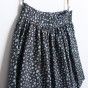 Skirt cotton Painted Grey Dots