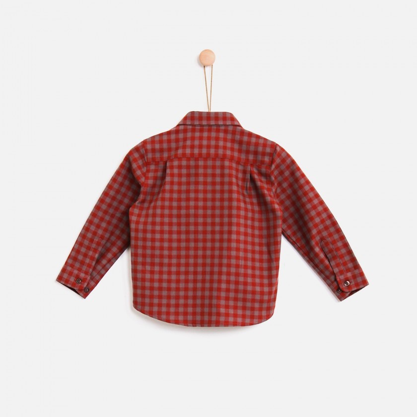 Baby shirt flannel Skylander Checks