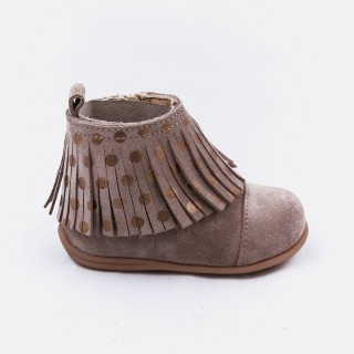 Botas pré-andante com franjas Botas pré-andante com franjas