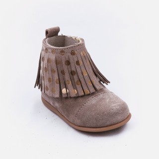 Botas pré-andante com franjas Botas pré-andante com franjas