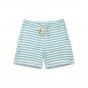 Cales menino algodo Aqua Stripes