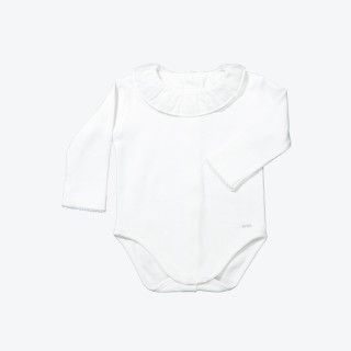 Long-sleeved body pierrot collar Long-sleeved body pierrot collar