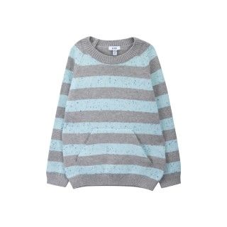 Camisola tricot com bolso canguru Camisola tricot com bolso canguru