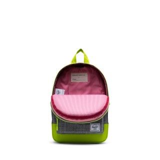 Heritage Youth 9L Raven Croshatch/Lime Green Backpack Heritage Youth 9L Raven Croshatch/Lime Green Backpack