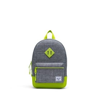 Heritage Youth 9L Raven Croshatch/Lime Green Backpack Heritage Youth 9L Raven Croshatch/Lime Green Backpack