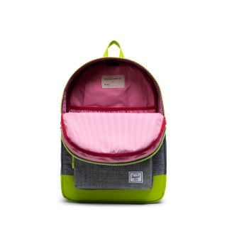 Heritage Youth XL 22L Raven Croshatch/Lime Green Backpack Heritage Youth XL 22L Raven Croshatch/Lime Green Backpack
