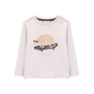 T-shirt menino manga comprida armadillo T-shirt menino manga comprida armadillo