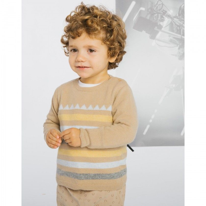 Baby sweater woll Theodore