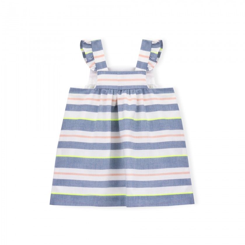 Pinafore baby cotton Louise